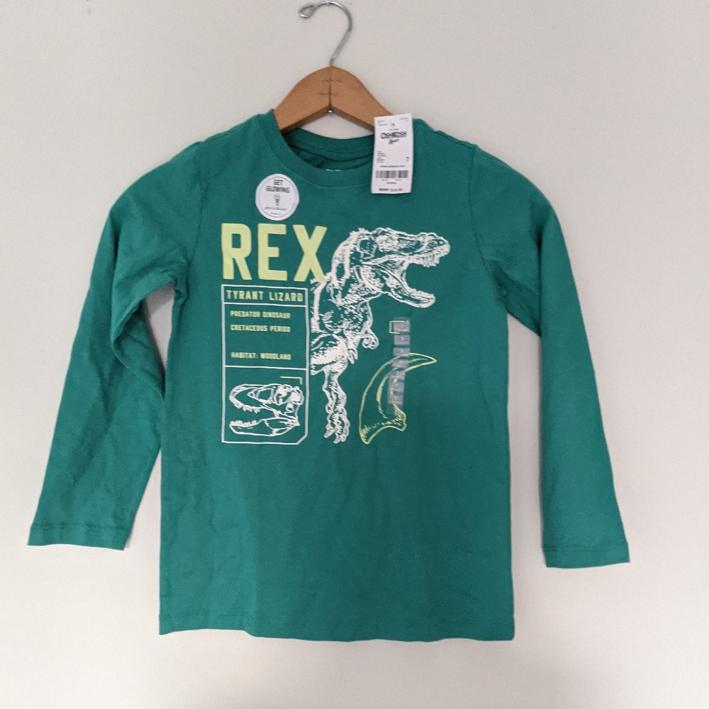 Osh Kosh B'Gosh Long Sleeve Tee Sz 7
